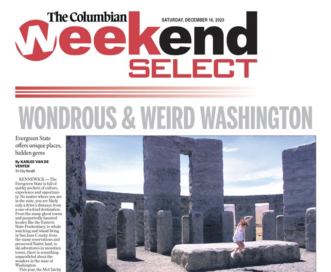 preview of weekend select front page