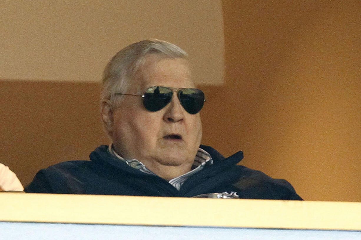 The Associated Press
Yankees owner George Steinbrenner has only seen his team play in New York once this season.