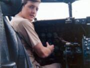 Kenneth Stinchfield -- at the controls while in the Navy, but he wasn't a true Blue Angel.