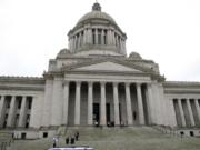 The legislative building in Olympia