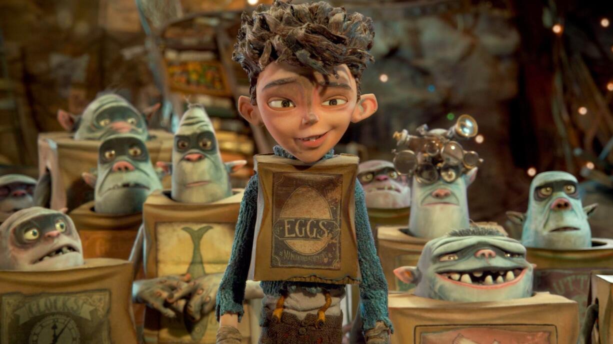 Focus Features
Eggs, voiced by Isaac Hempstead Wright, appears in a scene from &quot;The Boxtrolls.&quot;