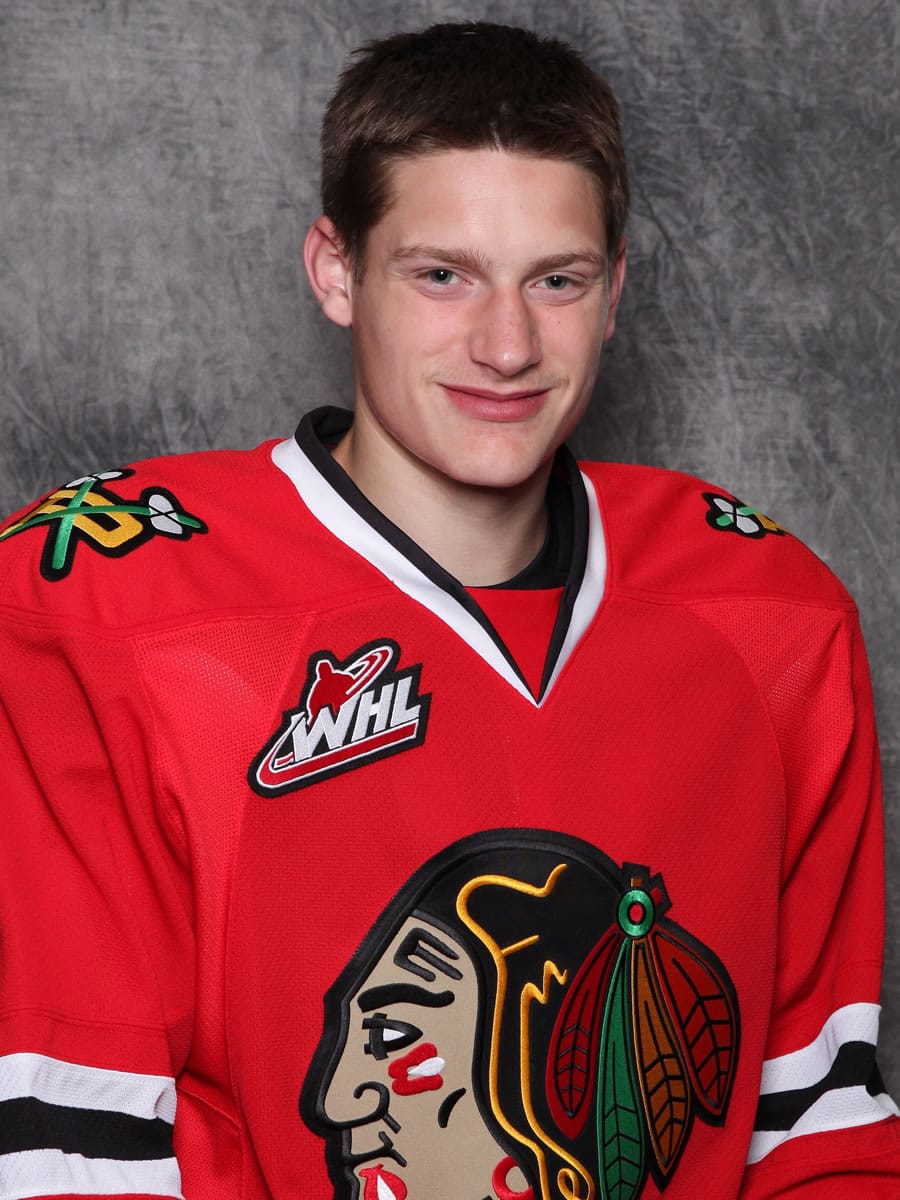 Portland Winterhawks goalie Adin Hill (2014-15 season).