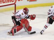 Portland Winterhawks goalie Adin Hill has stopped 92.8 percent of the shots he's faced this season.