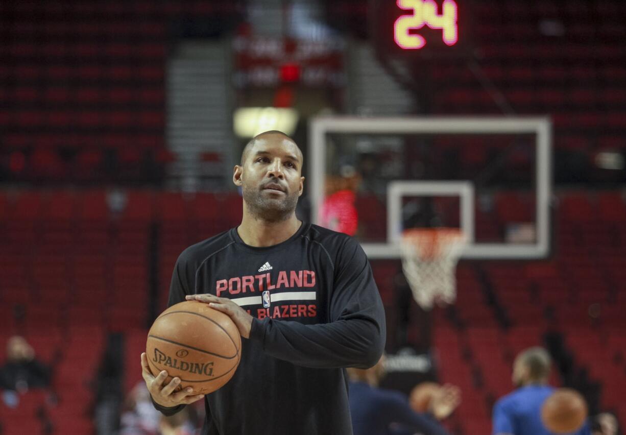 Portland Trail Blazers assistant coach David Vanterpool likes to say he has different tools in his toolbox, which helps him in his coaching duties.