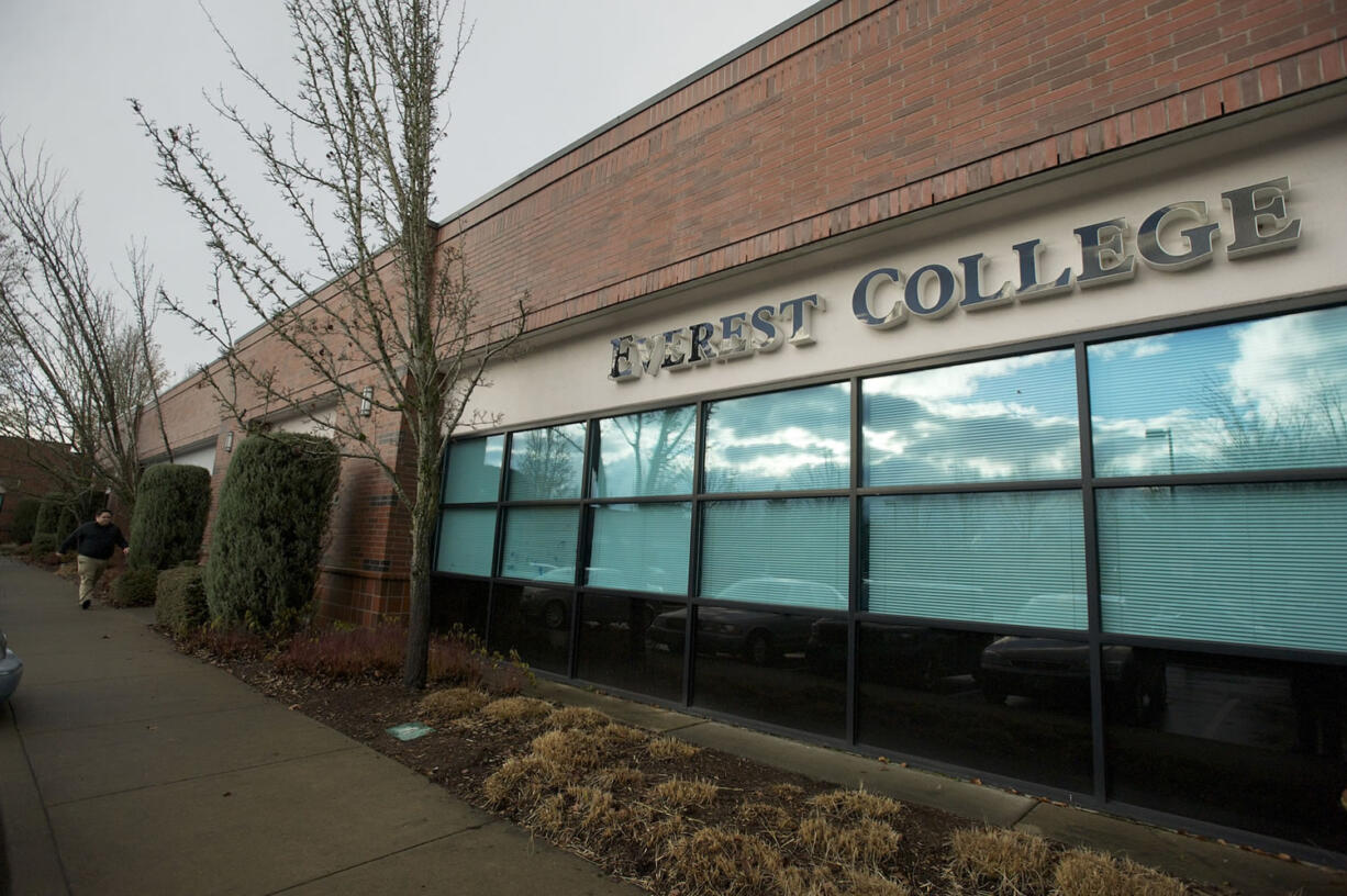 The Everest College campus in Vancouver.