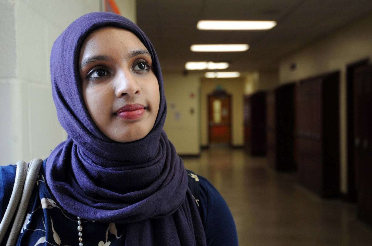 Towson High School student Amara Majeed founded The Hijab Project to foster social awareness of prejudice in the U.S.