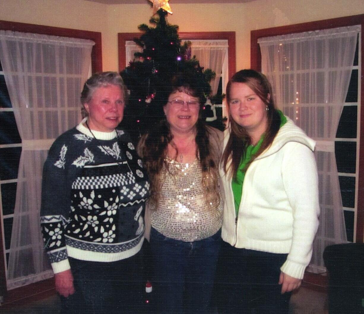 Burton-Evergreen: Carolyn Timmermann, 75, her daughter, Cindy Wilhelm, 50, and her granddaughter, Stacie Ehrig, 25, marked their milestone years.