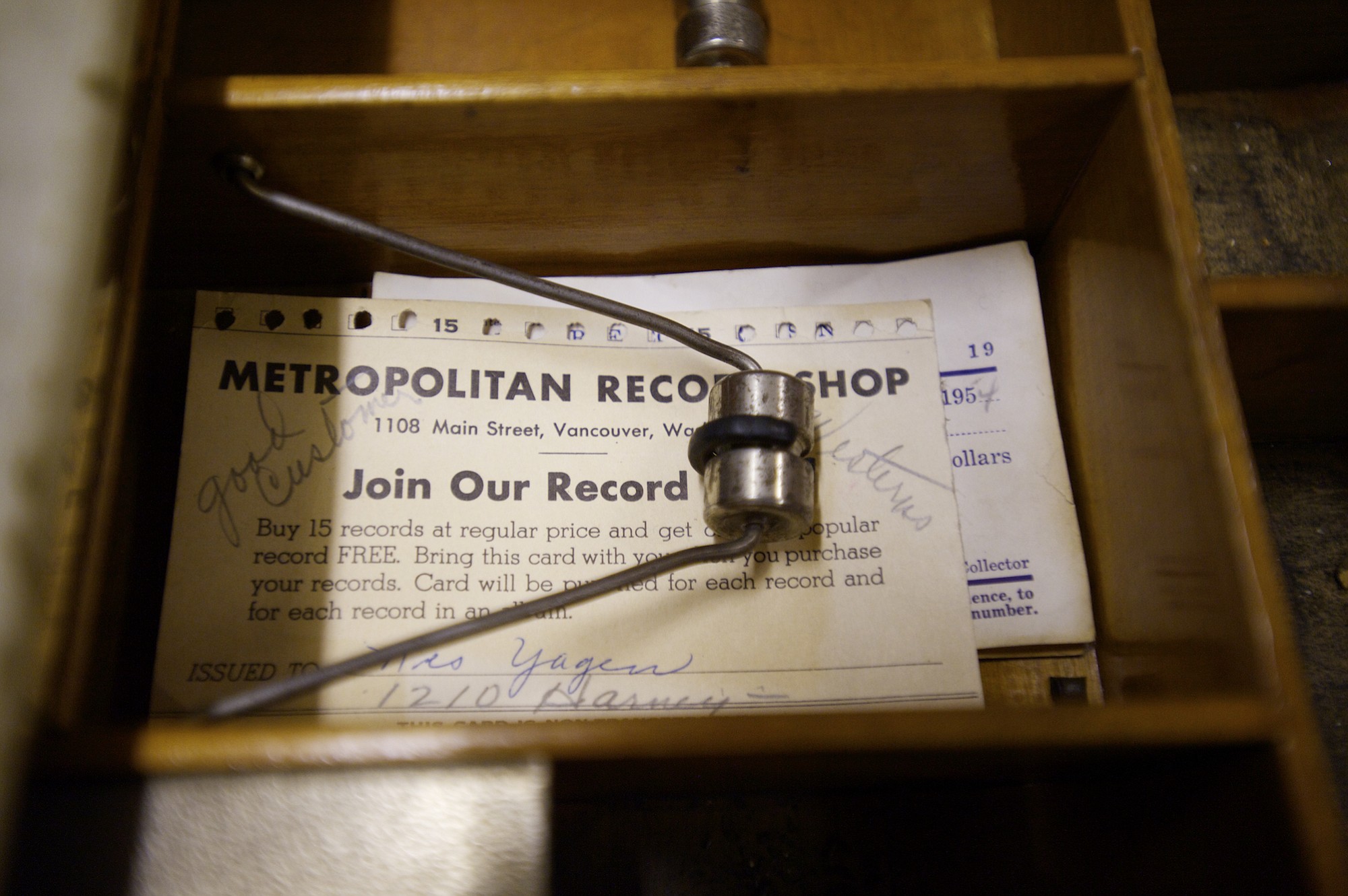 A cash register recently at Sparks Home Furnishings dates back to the 1890s.