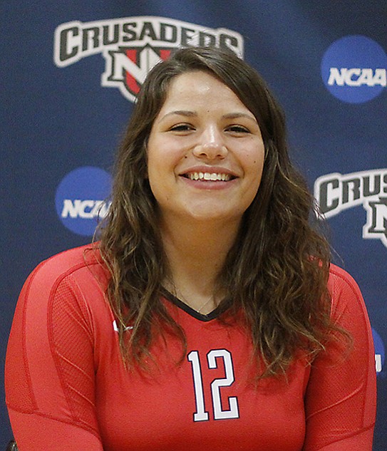 Taylor Van Valey, Northwest Nazarene University volleyball.