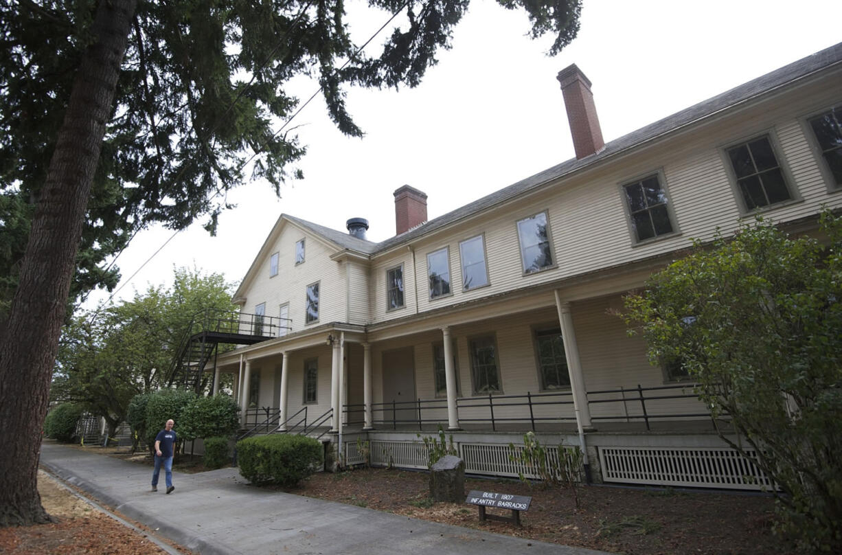 The Columbian files
The Gifford Pinchot National Forest will move its headquarters into the century-old infantry barracks just east of Fort Vancouver Way. Rehab work on four Vacouver Barracks structures should  begin in a month or so.