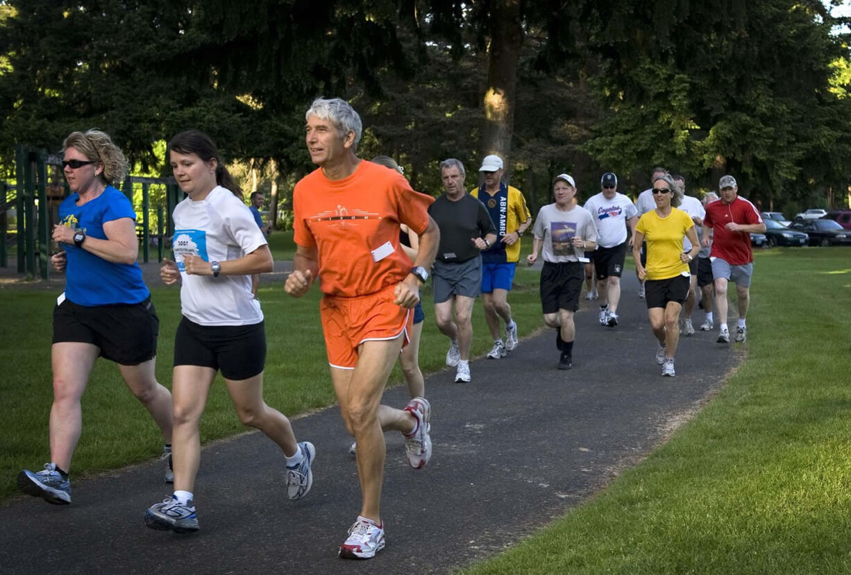 The first Clark County Running Club 5-kilometer run of the summer series will be on Wednesday, May 27, 2015, at David Douglas Park.