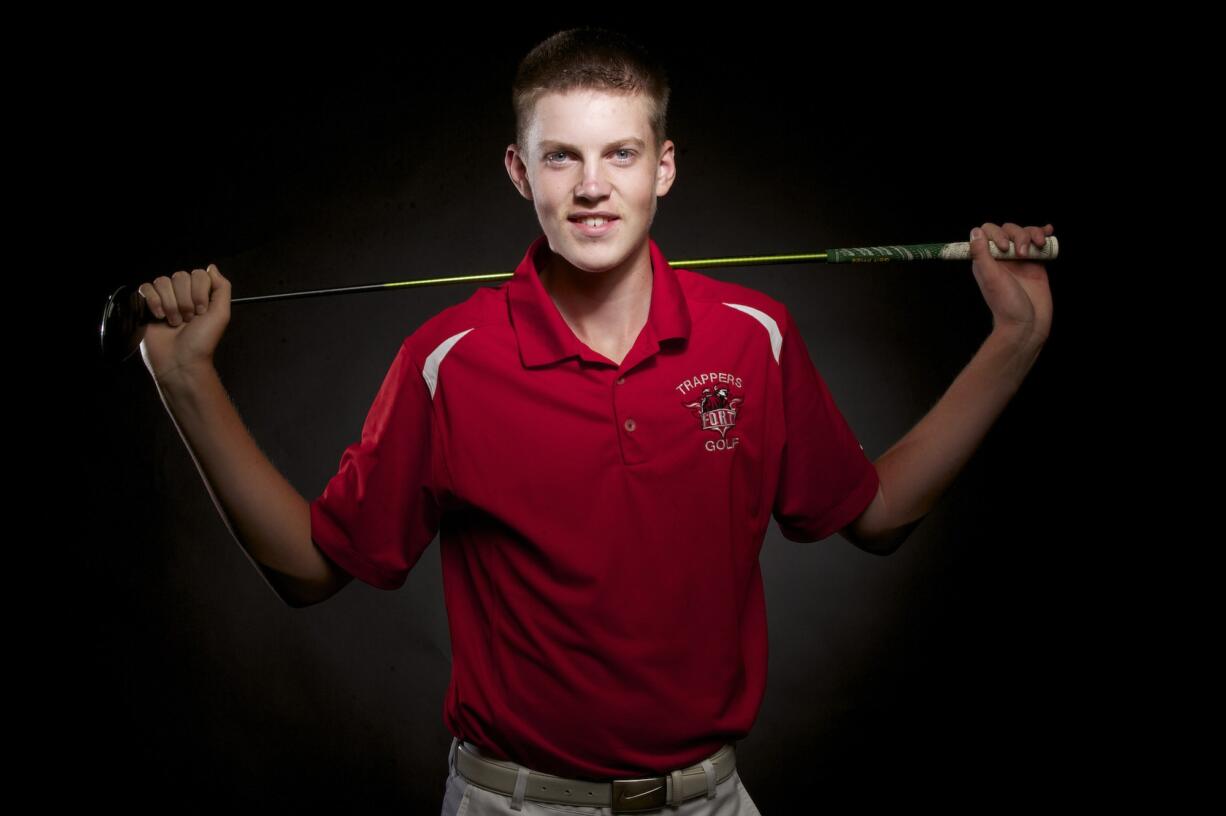 Spencer Tibbits, our all-region boys golfer of the year, Tuesday, June 10, 2014.