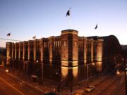 The 200,000-square-foot San Francisco Armory building's history has been varied and, as of late, rather colorful.