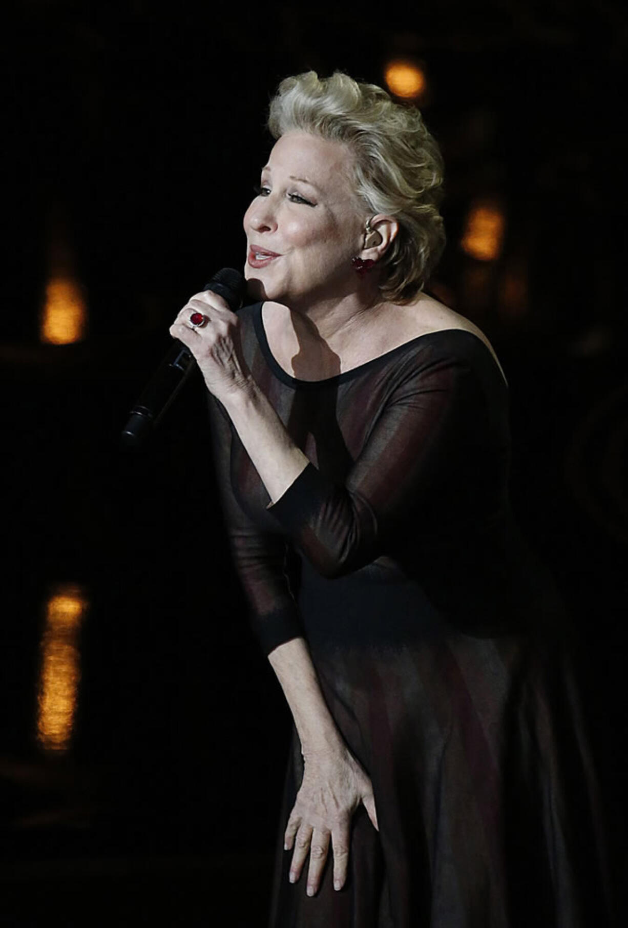 Bette Midler performs during the 86th annual Academy Awards on March 2, 2014, at the Dolby Theatre at the Hollywood