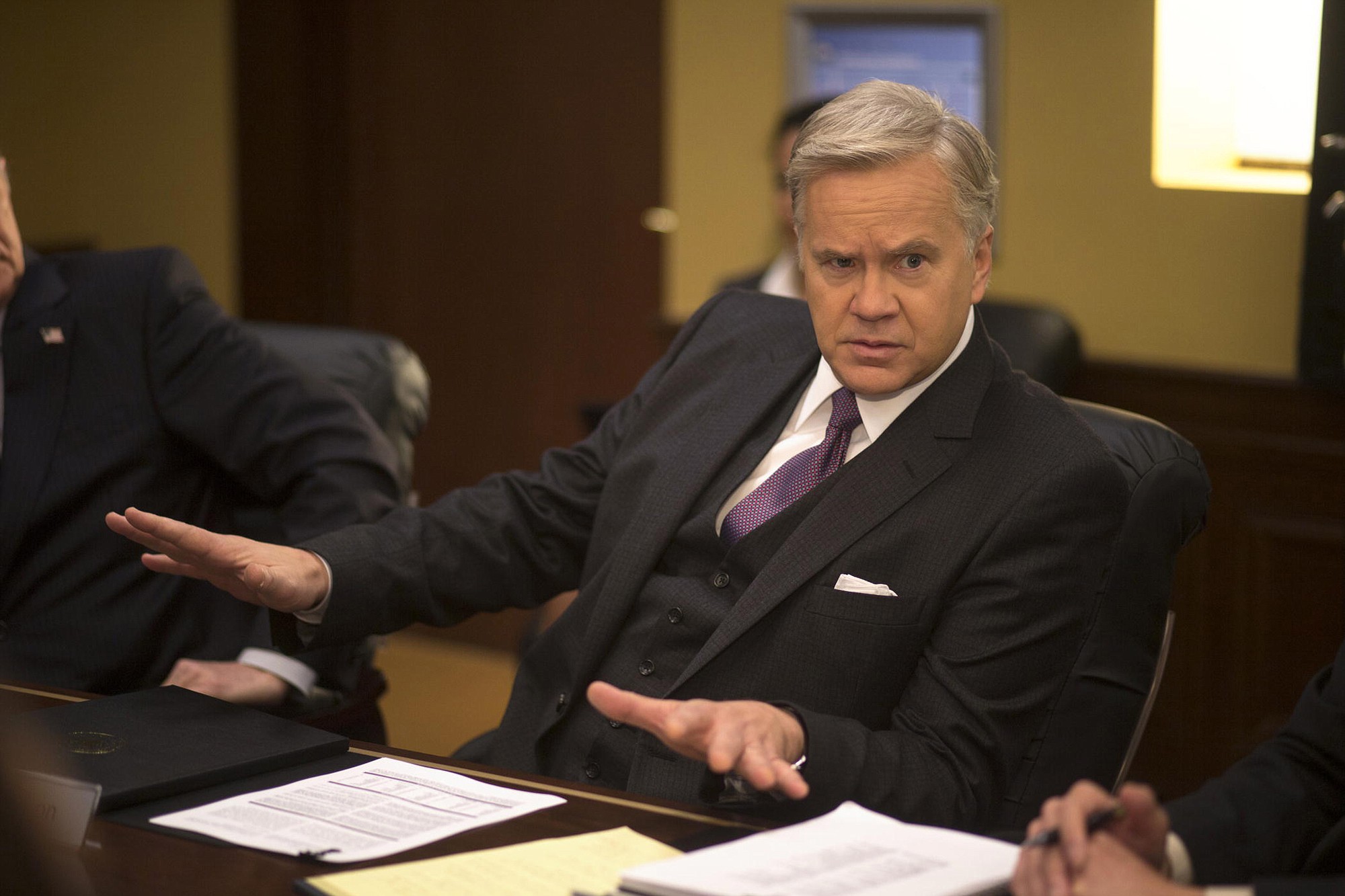 Tim Robbins in &quot;The Brink.&quot;