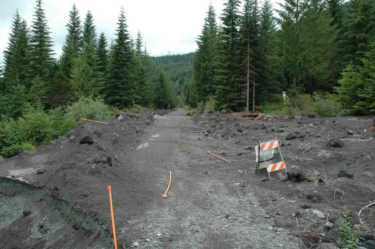 The Gifford Pinchot National Forest has approximately 4,100 miles of road.