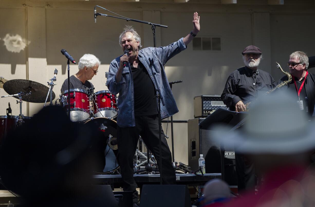 Entertainment lawyer Neville Johnson performs under the name Trevor McShane at the Bakersfield Rock