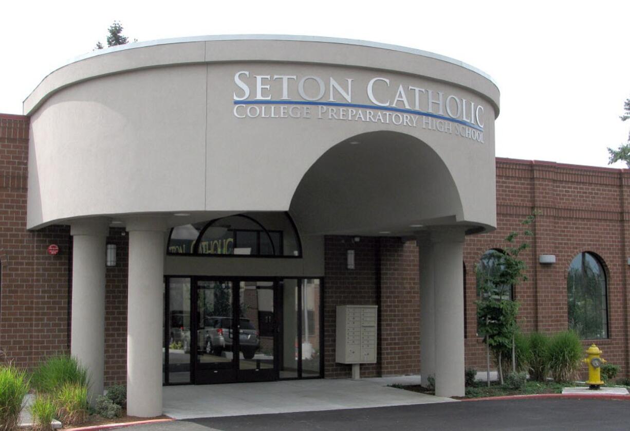 Seton Catholic High School has been in this leased space in east Vancouver since it opened six years ago.