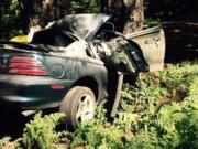 Skamania County Emergency Medical Services
A Vancouver man was identified as the person who died in a fatal crash Sunday morning in east Skamania County.