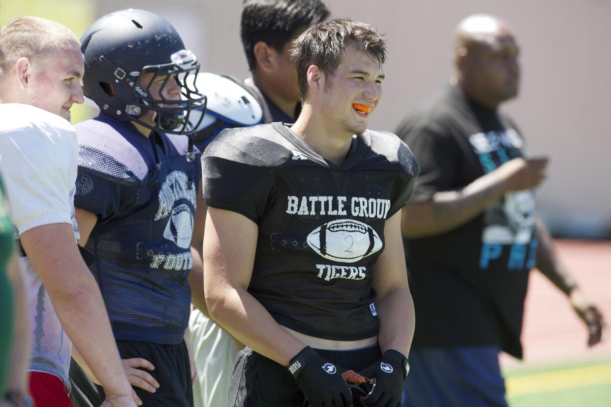 Like many players in the game, Justin Smalley will be playing his final football game at the Freedom Bowl Classic at McKenzie Stadium.