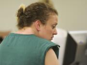 Tanya Leffler makes her first appearance in Clark County Superior Court July 10 on suspicion of vehicular homicide.