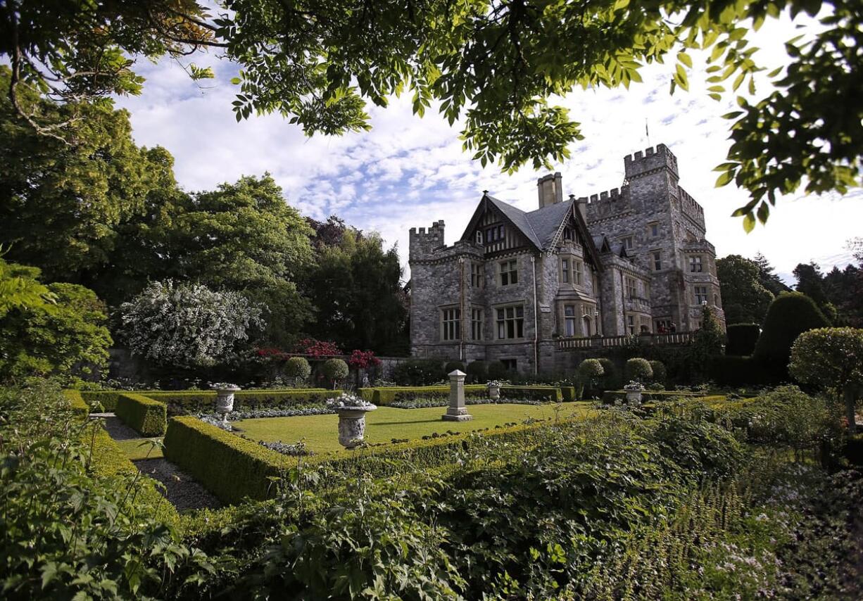 Photos by Sy Bean/The Seattle Times
Hatley Castle, in suburban Victoria, is an imposing building (now part of a university) that's open to the public and surrounded by gardens.