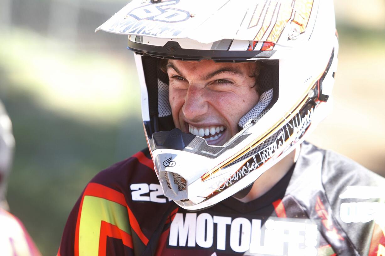 Bellevue resident Tommy Weeck, 23, is riding today in the 450cc class at the Washougal MX National after competing at 250cc three of the past four years.