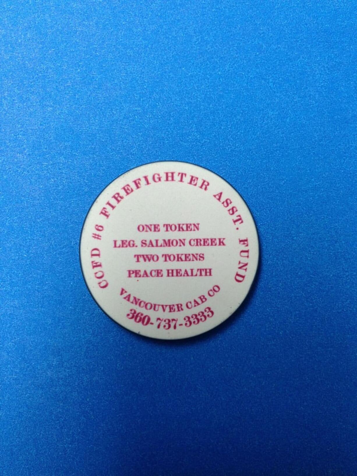 The Clark County Fire District 6 Firefighter Assistance Fund made up taxi tokens to give people in the district free taxi rides to a hospital in emergencies.