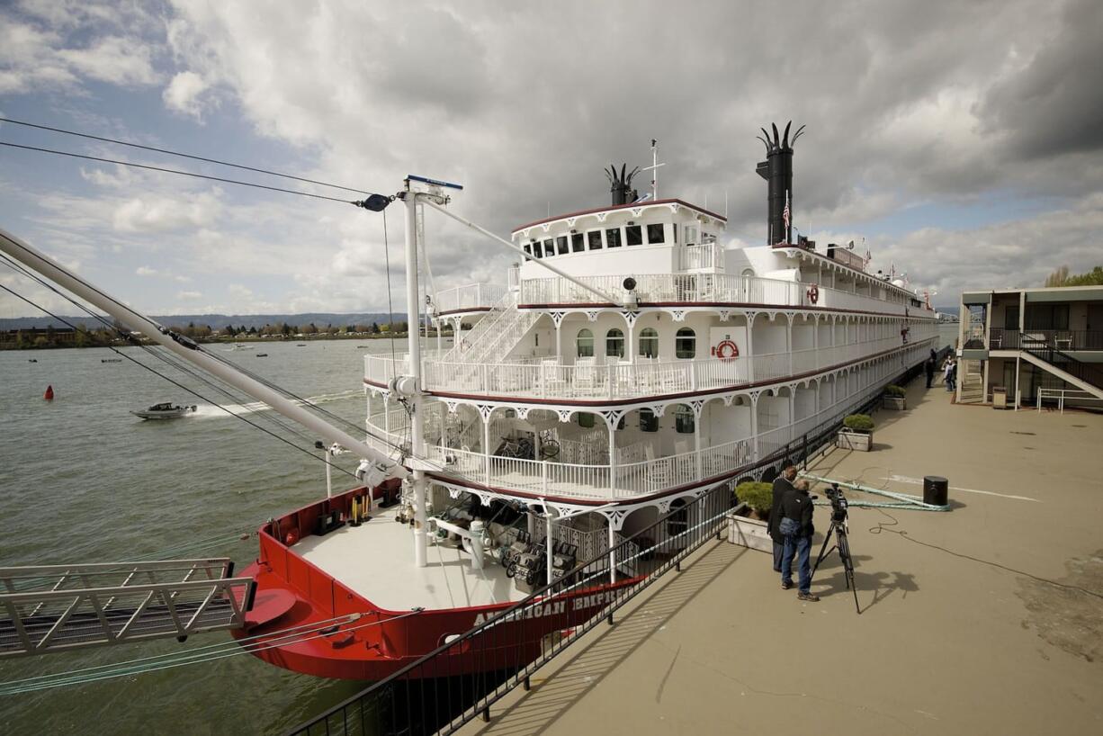 The American Empress -- the largest riverboat west of the Mississippi -- calls Vancouver its home port.