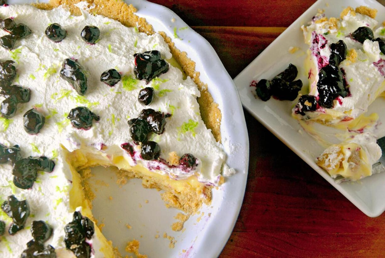 Frozen Margarita Pie.