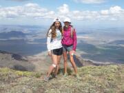 Washougal cross country runners Hannah Swigert and Morgan Stinchfield enjoyed their first trip to the Steens Mountain High Altitude Running Camp July 12 to 18.