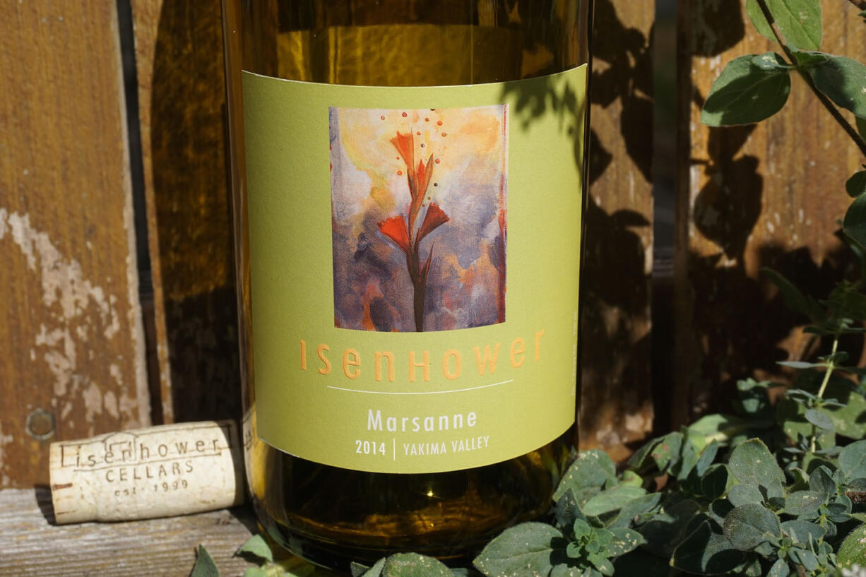 Viki Eierdam
Isenhower Cellars Yakima Valley 2014 Marsanne is a unique blend to substitute for a more commonly drunk varietal, such as chardonnay. The addition of roussanne and viognier solidify it as a Rh?ne-style wine.