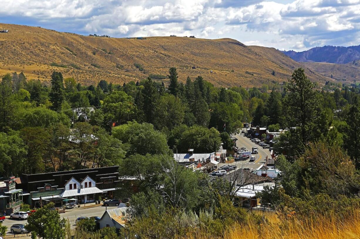 At the confluence of the Chewuch and Methow rivers, Winthrop grew up as a mining community but is now better known for its cross-country skiing and mountain biking.