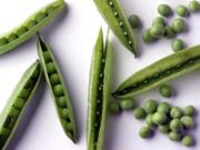 Two pounds of peas in the shell will yield about two cups of shelled peas.