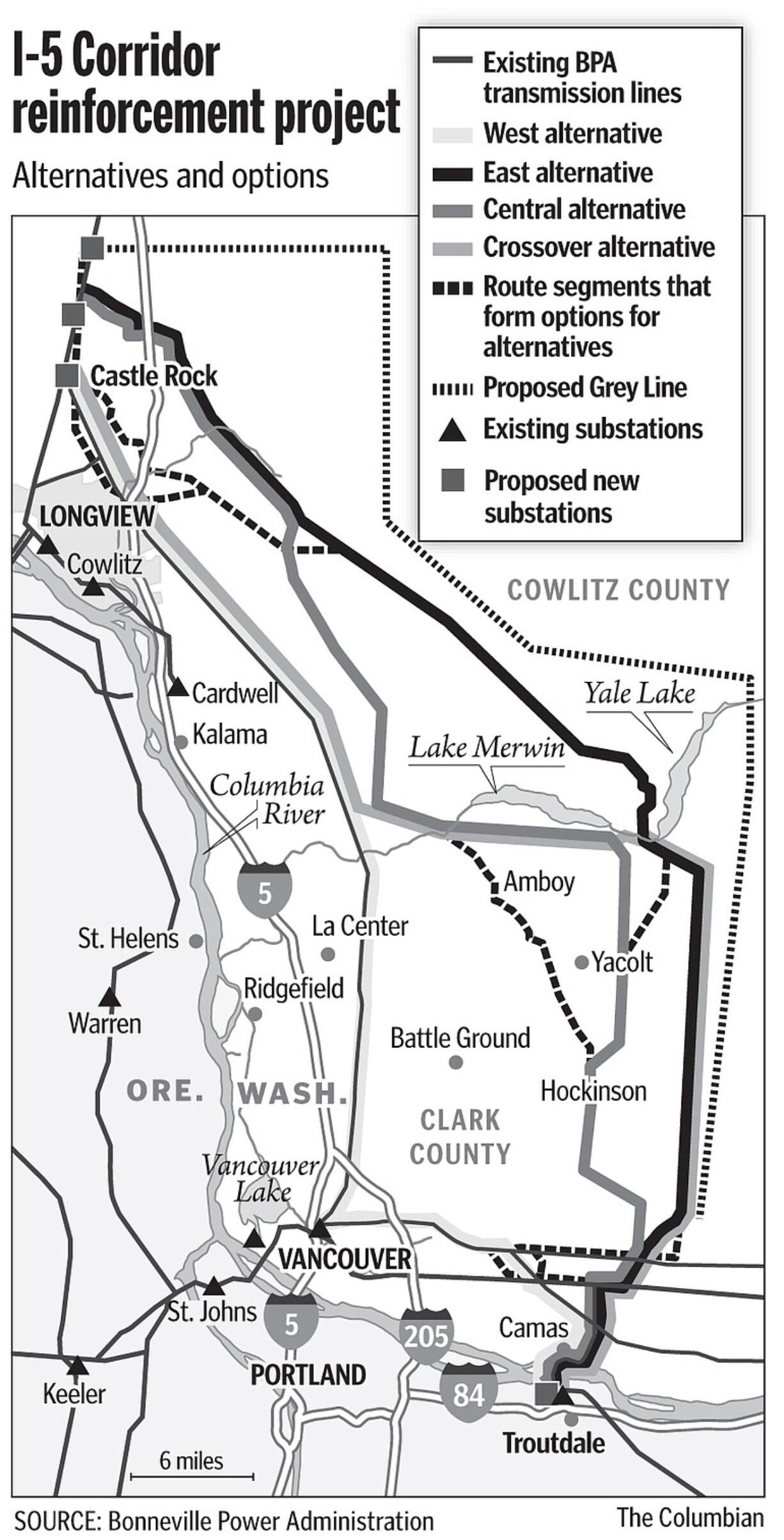 BPA transmission line possibilities.