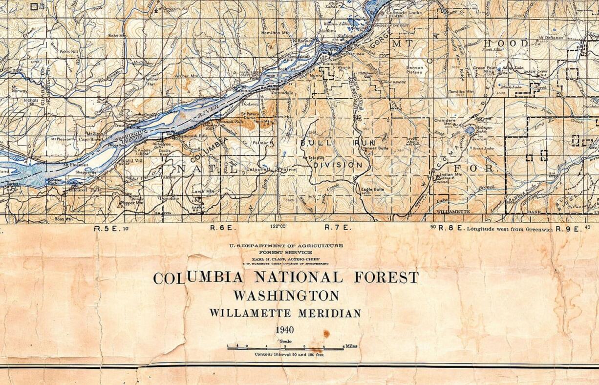 The Columbia National Forest was renamed for forestry pioneer Gifford Pinchot in 1949.