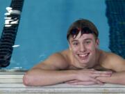 Swimmer Kasey Calwell of Camas at the Cascade Athletic Club pool in Vancouver.