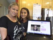 Irina Razumovsky, left, and her daughter Julie Mourao, 10, raised $2,300 through a crowdfunding website to purchase an insulin pump for Julie, to help the Vancouver girl manage her Type 1 diabetes.