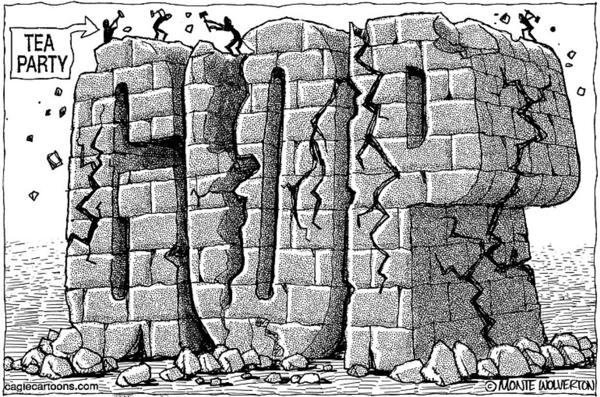 GOP Crumbling