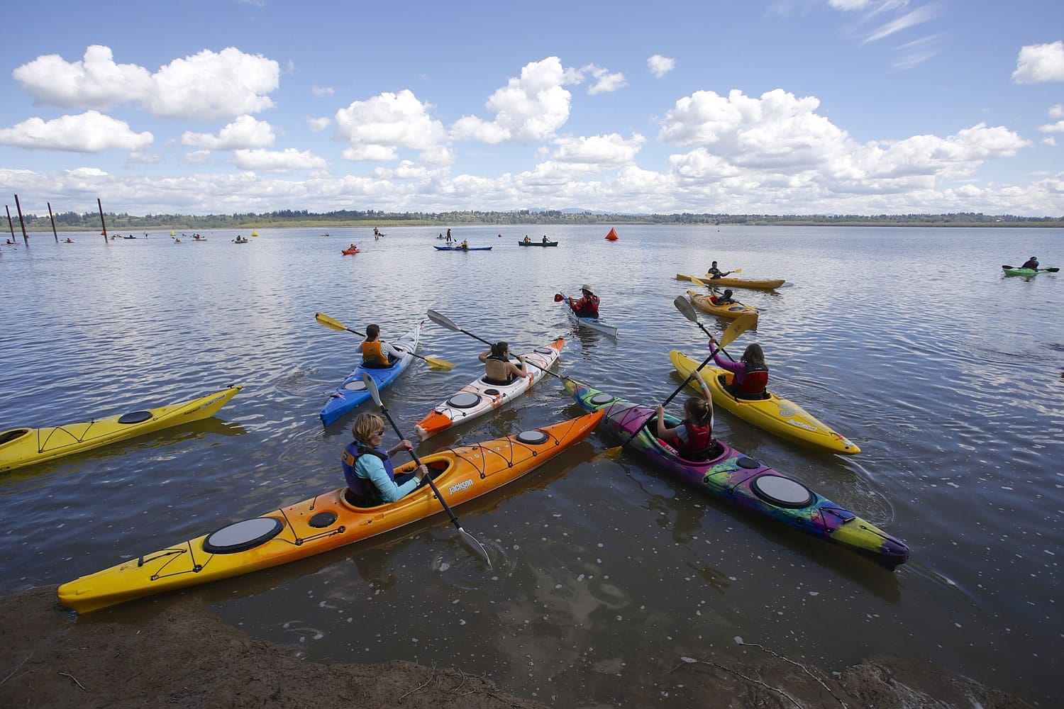 Paddlefest at Vancouver Lake regional Park.