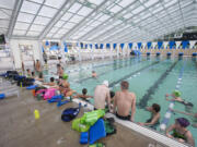 The LaCamas Headhunters swim team practices at LaCamas Swim and Sport.