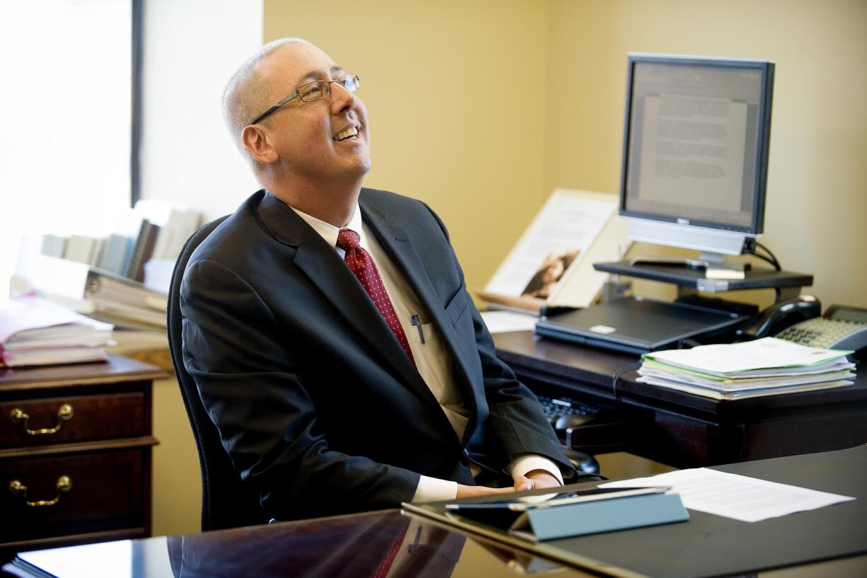 Clark County Prosecuting Attorney Tony Golik reflects in January 2012 on his first year in the office.