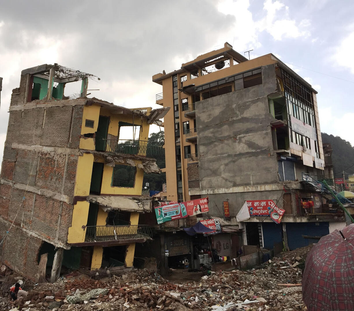 Alfonso Lyons
Urban ruins left in the aftermath of the 7.8 magnitude earthquake that struck Nepal on April 25, and the hundreds of aftershocks that followed.