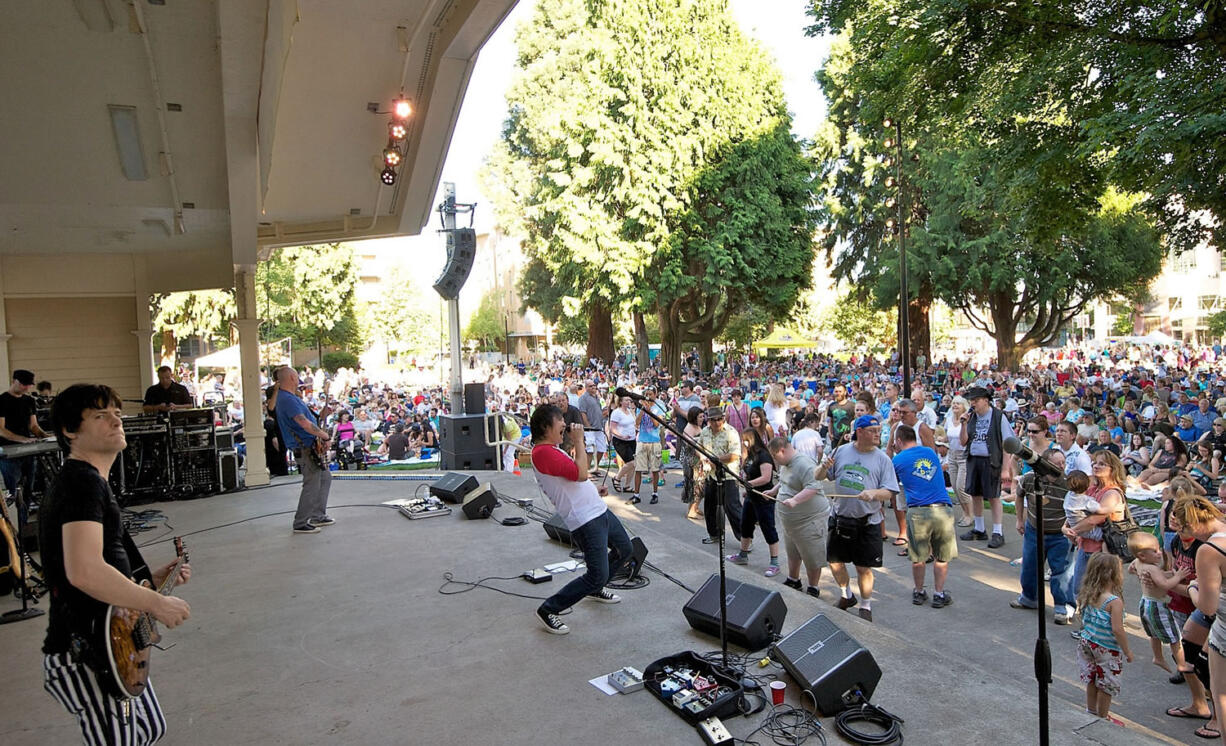 The Six to Sunset concert series at Esther Short Park kicks off Thursday with Stone in Love, a Journey tribute band.