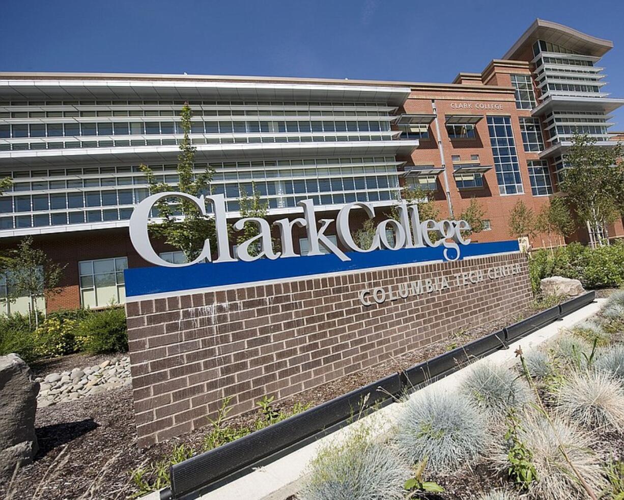 The new Clark College Columbia Tech Center classroom building opened in the fall in east Vancouver.