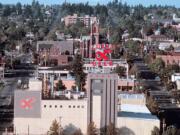 The Vancouver skyline sported the Lucky Lager logo and downtown sported the brewery's unmistakable aroma.