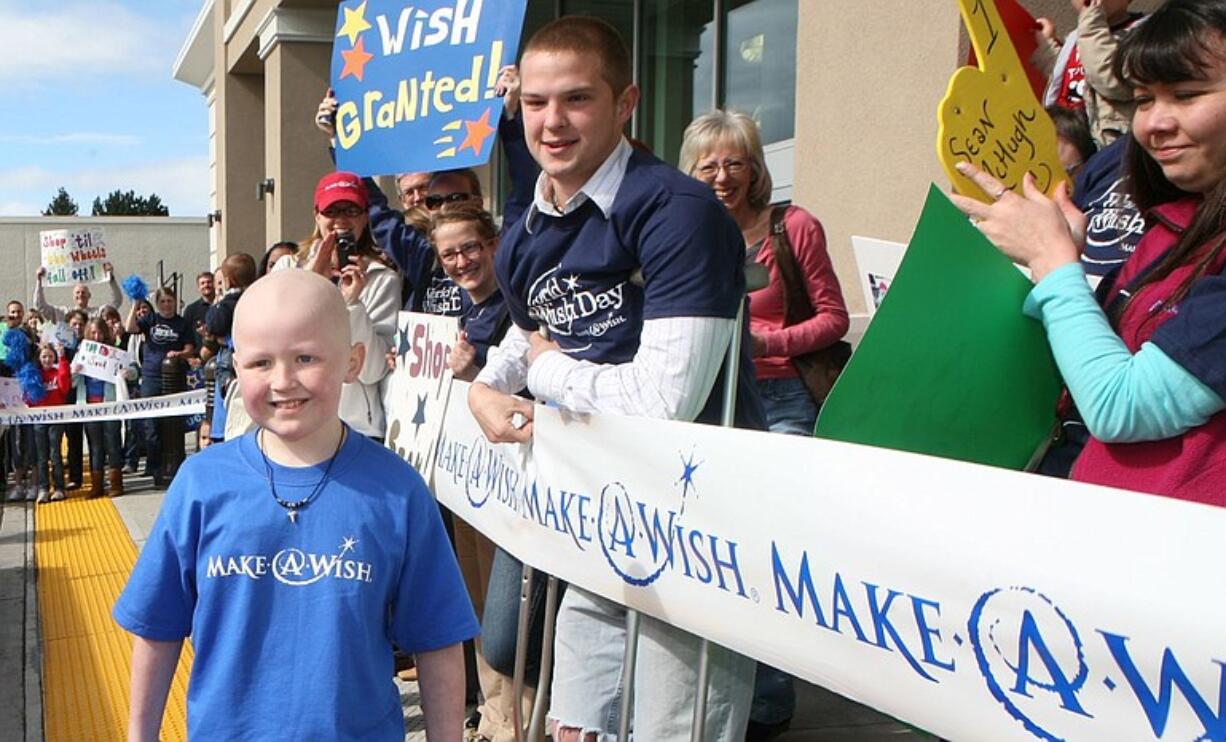 La Center: Nine-year-old Sean McHugh of La Center visited the Jantzen Beach Toys &quot;R&quot; Us on April 29 to go on a $1,000 shopping spree.