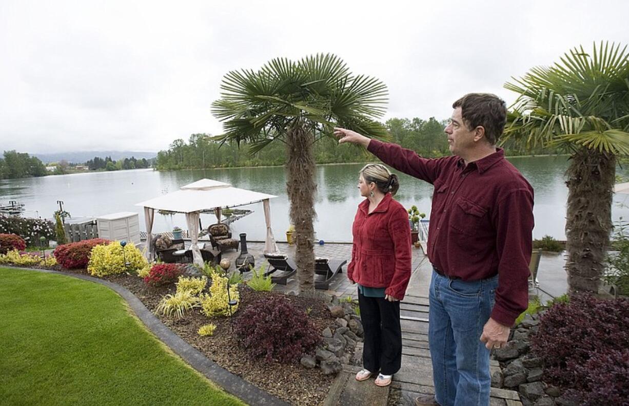 Jeff Sullivan and his wife Monique are among the homeowners on Horseshoe Lake who want the Woodland City Council to lower the speed limit on the entire lake to 5 mph to effectively ban wakeboarders.