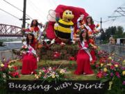 Battle Ground: Battle Ground's float won the Theme Award in the Portland Grand Floral Parade on June 11.