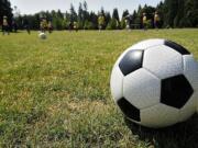 The Juventus 99 soccer team goes through summer camp drills in late July at H.B. Fuller Park.